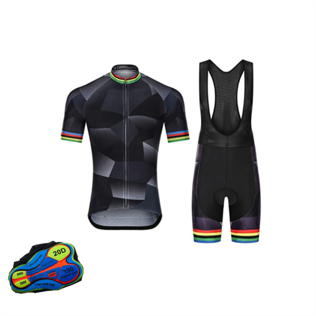Zestaw odzieży rowerowej MTB Bike Clothes Uniform Pro 2021 z koszulką rowerową Maillot Ropa Ciclismo - Wianko - 8