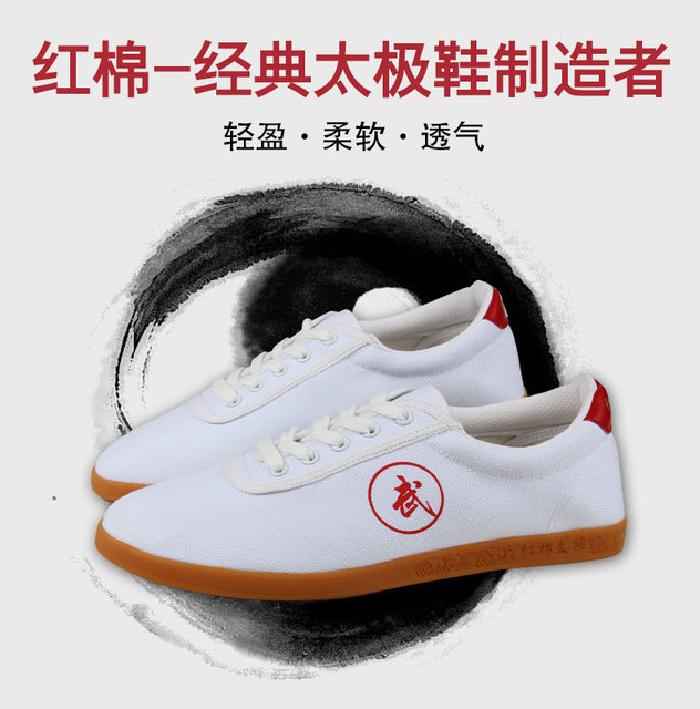 Buty do sztuk walki z potą i knotem dla mężczyzn i kobiet – dobrej jakości Tai Chi, ścięgna buta, płótno - Wianko - 21