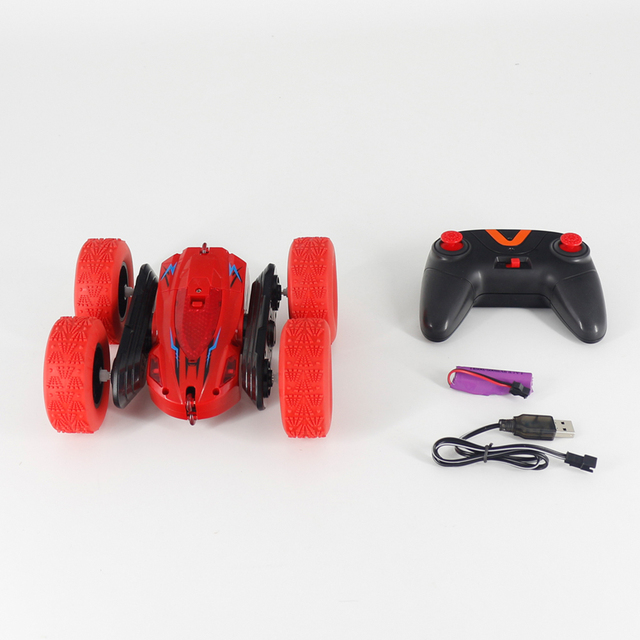 Zdalnie sterowany samochód 2.4G 3D Flip - dwustronny buggy drift kaskaderski, zabawka dla dzieci - Wianko - 6