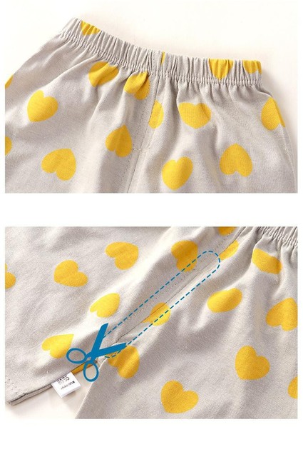 Letni dwuczęściowy kombinezon niemowlęcy z krótkim rękawem - chłopcy i dziewczęta, czysta bawełna, nadrukowane t-shirt z kreskówkowymi spodenkami dla dzieci - Wianko - 4