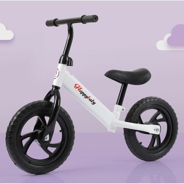 Rower biegowy dla dzieci z regulowaną wysokością i obrotową kierownicą - nauka chodzenia i jazda na rowerze - Wianko - 2