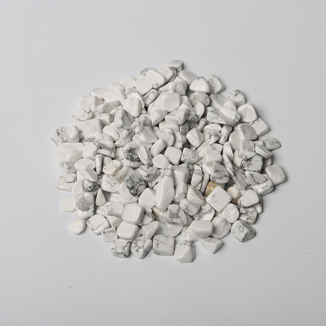 Mineralny kamień krystaliczny turkusowy kwarc biały 8-12mm - materiał DIY do zdobienia akwarium i rzemiosła - Wianko - 5