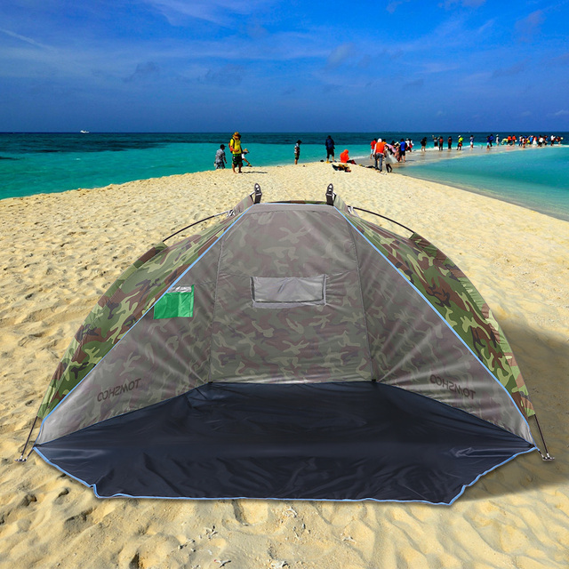 Namiot plażowy TOMSHOO Barraca Camping - przeciwsłoneczny, bez komarów - Wianko - 5