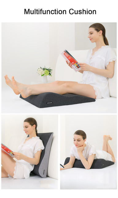 Poduszka ortopedyczna z pianki Memory do spania dla stóp, kolana i pleców - Wianko - 12