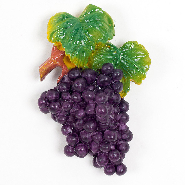 Magnes na lodówkę z imitacją warzyw i owoców wykonany z żywicy na tablicy magnetycznej - Wianko - 13