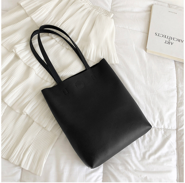 Nowa torba 2021 na ramię z dużą pojemnością - koreański styl luksusowej torby z materiału dla kobiet i dziewczyn - Wianko - 5