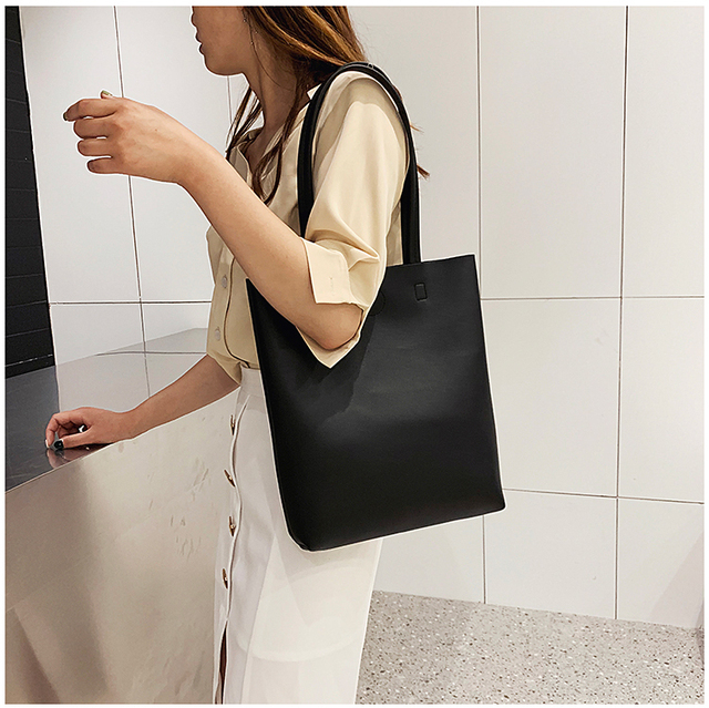 Nowa torba 2021 na ramię z dużą pojemnością - koreański styl luksusowej torby z materiału dla kobiet i dziewczyn - Wianko - 10