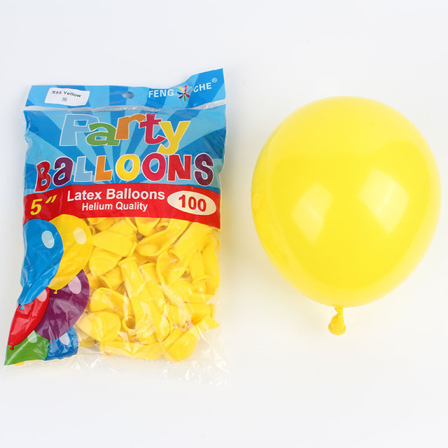 Żółte balony łuk dekoracyjne biały żółty złoty konfetti garland na urodziny i bociankowe decoracje - Wianko - 5
