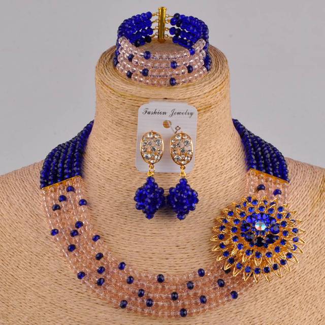 Biały zestaw afrykańskich koralików imitujących perły - biżuteria ślubna naszyjnik Party - Wianko - 22