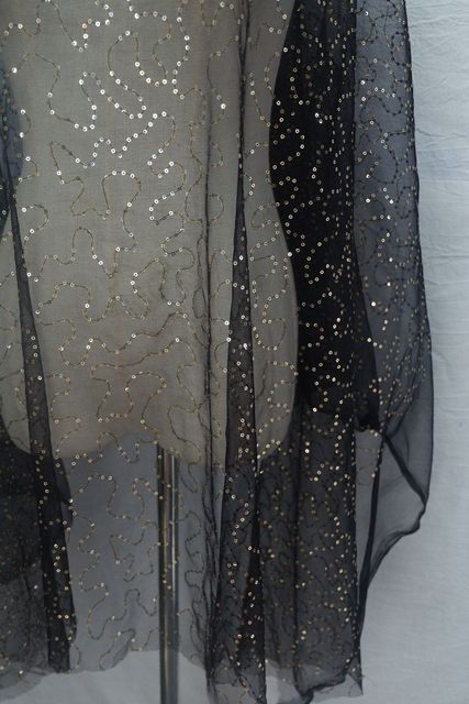150 cm czarna siatka morelowa - złota tkanina zdobiona cekinami - sukienka do samodzielnego wykonania, welon ślubny, akcesoria, spódnica Tutu - materiał - Wianko - 17