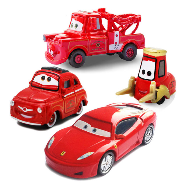 Samochód Disney Pixar 2 3 Zygzak McQueen Czerwony Mater Sally Guido Luigi 1:55 - Zabawka dla dzieci na Boże Narodzenie - Wianko - 5