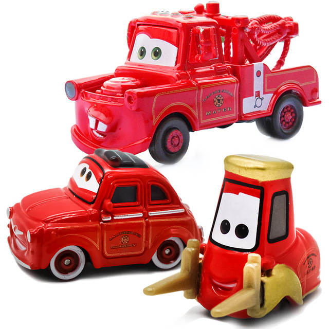 Samochód Disney Pixar 2 3 Zygzak McQueen Czerwony Mater Sally Guido Luigi 1:55 - Zabawka dla dzieci na Boże Narodzenie - Wianko - 6