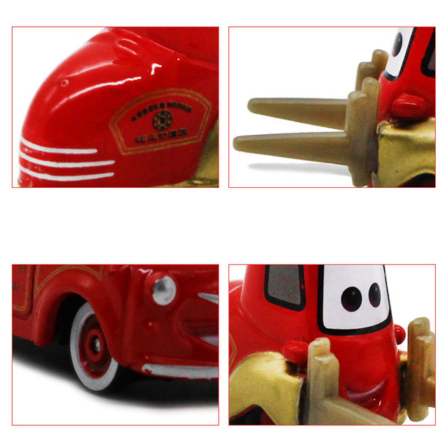 Samochód Disney Pixar 2 3 Zygzak McQueen Czerwony Mater Sally Guido Luigi 1:55 - Zabawka dla dzieci na Boże Narodzenie - Wianko - 7