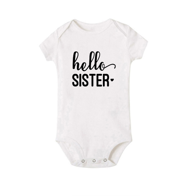 Baby Romper dla noworodków chłopców i dziewczynek - miękkie i wygodne ubranie z nadrukiem liter - kombinezon Streetwear dla uroczych maluszków - Wianko - 8