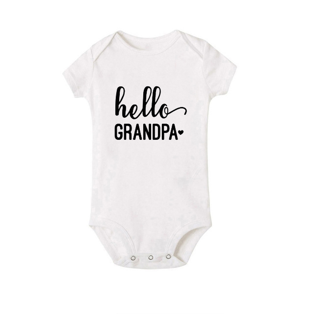 Baby Romper dla noworodków chłopców i dziewczynek - miękkie i wygodne ubranie z nadrukiem liter - kombinezon Streetwear dla uroczych maluszków - Wianko - 19
