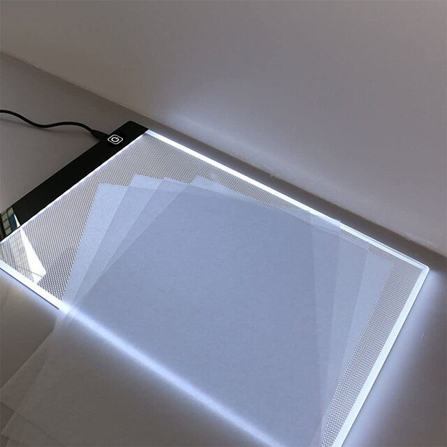 Podświetlana podkładka LED do odrysowywania A5/A4/A3 - idealna do malowania diamentami i rysowania szkiców - Wianko - 51