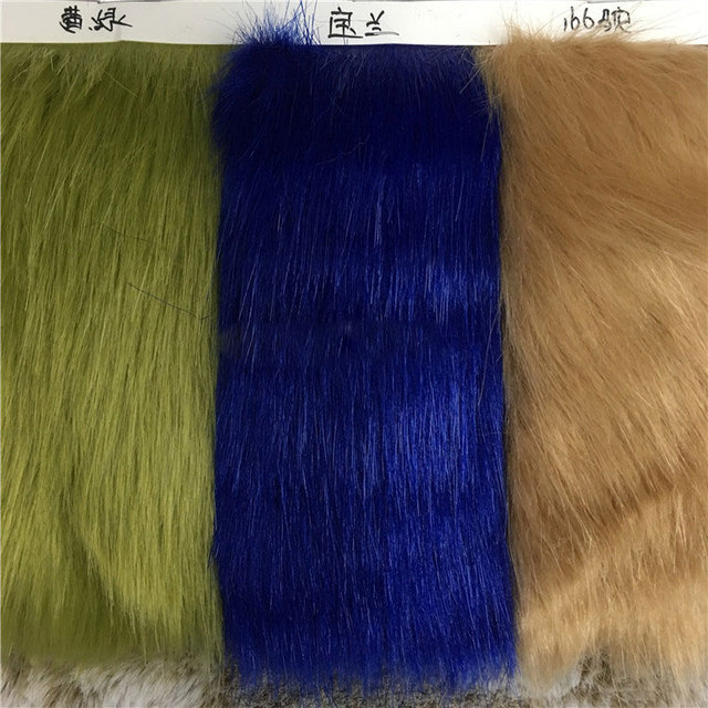 Futro sztuczne lisa - 40 kolorów, długość włosa 3CM, pluszowa tkanina - Wianko - 15