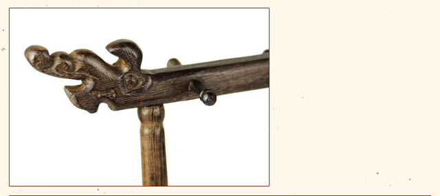 Stojak na długopisy biurowe z drewna Wenge, tradycyjny uchwyt do kaligrafii i pisania, zapewniający porządek - Wianko - 5