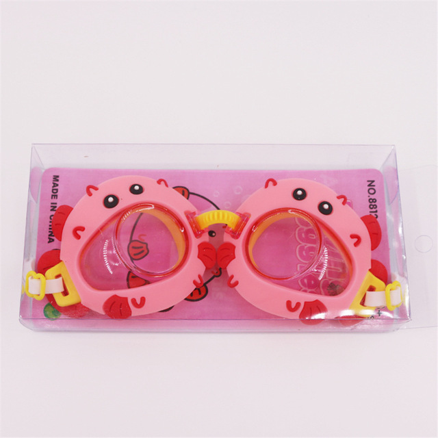 Okulary pływackie dla dzieci Cartoon - basenowa rozrywka z gumką i słodkimi wzorami - Wianko - 10