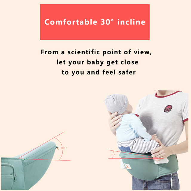 Ergonomiczne nosidełko dla niemowląt Hipseat Sling - przód do świata kangur, podróżne stołek dla dziecka - Wianko - 7
