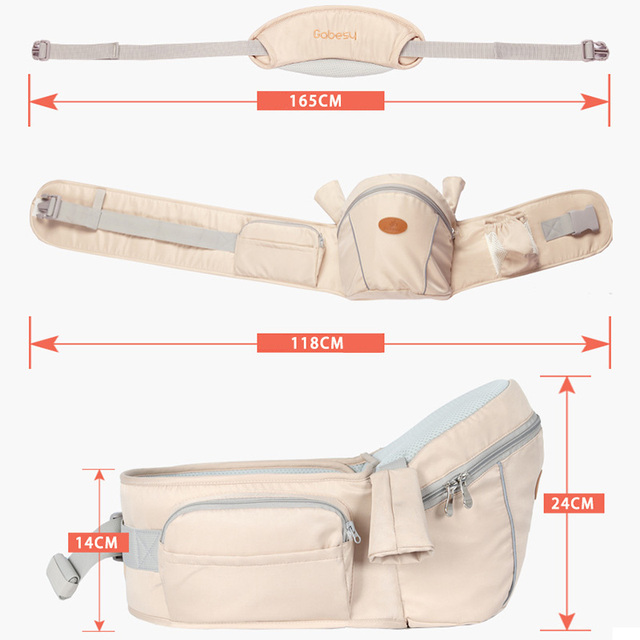 Ergonomiczne nosidełko dla niemowląt Hipseat Sling - przód do świata kangur, podróżne stołek dla dziecka - Wianko - 19