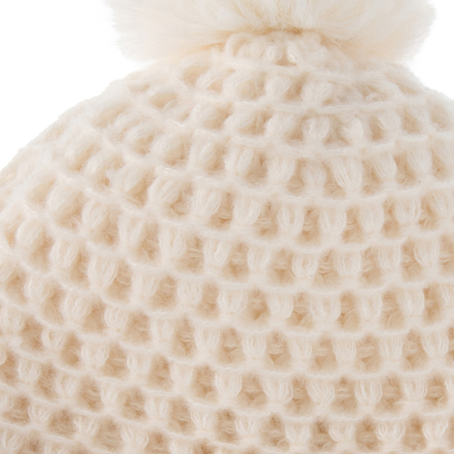 Zimowe dzianinowe czapki dla dzieci - dziewczynki i chłopców (21x21 cm) - ciepłe i miękkie na co dzień - Wianko - 13