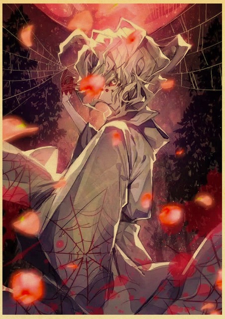 Plakat Pogromca demonów/Kimetsu no Yaiba - japońskie Anime, styl Retro, malarstwo dekoracyjne, artystyczna naklejka na ścianę o174 - Wianko - 45