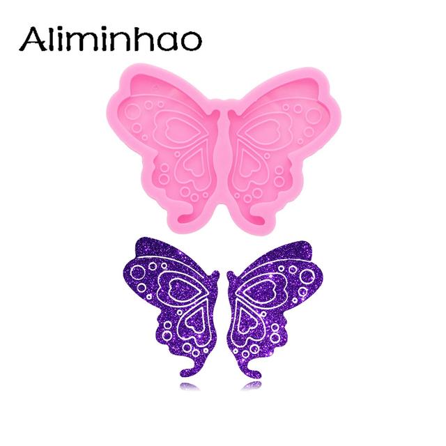 Silikonowa forma w kształcie błyszczącego motyla DY1064 do telefonu i biżuterii DIY z żywicy epoksydowej - Wianko - 20