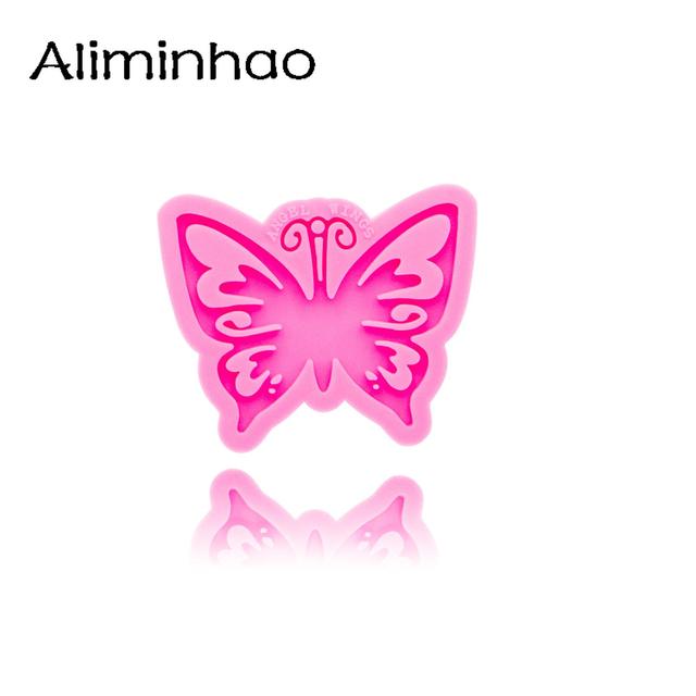 Silikonowa forma w kształcie błyszczącego motyla DY1064 do telefonu i biżuterii DIY z żywicy epoksydowej - Wianko - 10