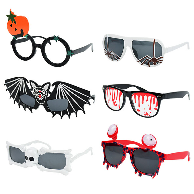 Okulary dyniowy pająk Web Bat na Halloween - rekwizyty przebranie i dekoracje do multi-stylowej imprezy (1 sztuka) - Wianko - 8