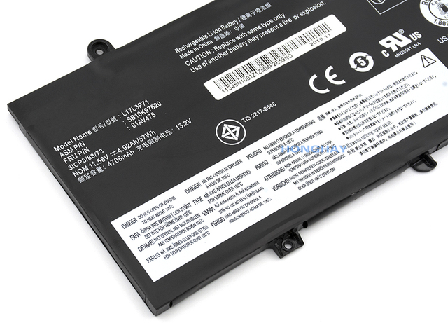 Bateria do laptopa Honghay L17L3P71 L17M3P71 L17M3P72 11.58V dla Lenovo ThinkPad T480s - Wianko - 9