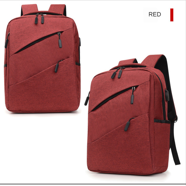 Męski plecak podróżny z ładowaniem USB i miejscem na laptopa 15.6 cala - wodoodporny - Wianko - 28