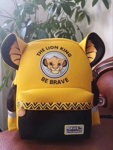 Plecak Disney Król Lew Simba dla dzieci - oryginalny, nowy, szkolny - Wianko - 2