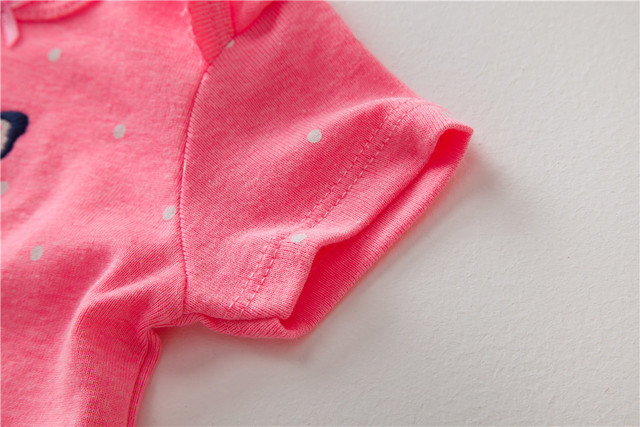 Nowe letnie śpioszki dla niemowląt z krótkim rękawem - 100% bawełna - Wianko - 19