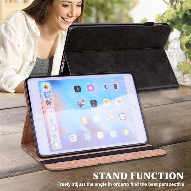 Pokrowiec skórzany na tablet iPad Air 4 10.9 2020 z długopisem - Wianko - 37