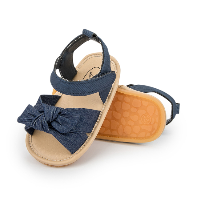 Sandały niemowlęce KIDSUN 2021 dla dziewczynki, kokarda w kropki, podeszwa antypoślizgowa - Wianko - 18