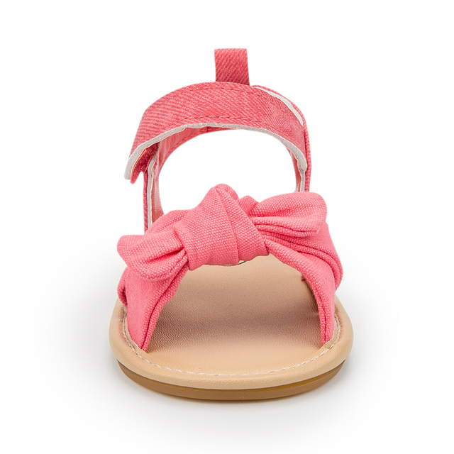 Sandały niemowlęce KIDSUN 2021 dla dziewczynki, kokarda w kropki, podeszwa antypoślizgowa - Wianko - 16
