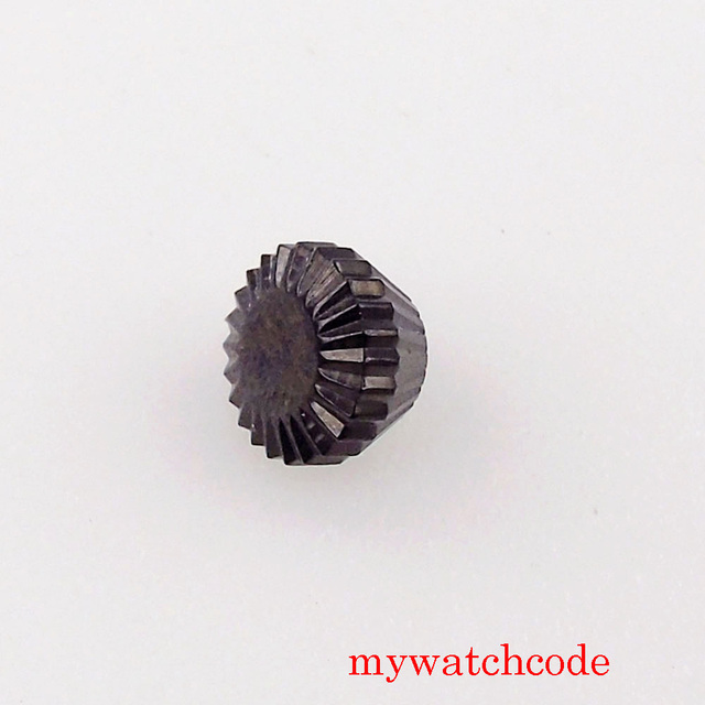 Zegarek do nakręcania ETA 6497/6498, wymiana naprawa korony, PVD brązowa powłoka - Wianko - 4