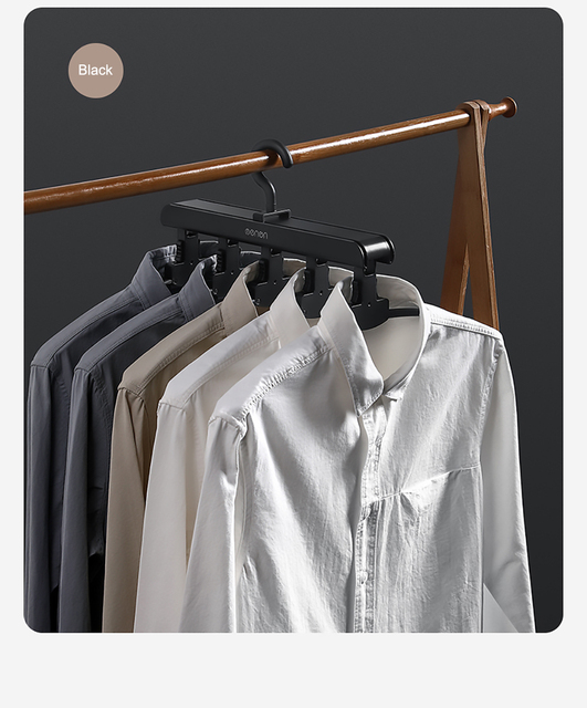 Przenośny składany wieszak na ubrania LEDFRE z wielofunkcyjnym schowkiem - wsparcie dla bezszwowych ubrań i domowego gospodarstwa - Wianko - 22