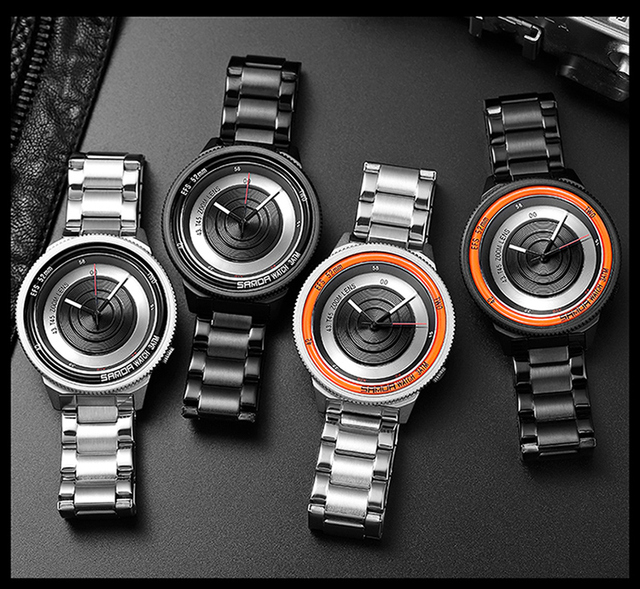 Gorący zegarek mężczyzny BASID mody twórczej, kwarcowy, prezent dla Gentlemana, luksusowa marka - Wianko - 15