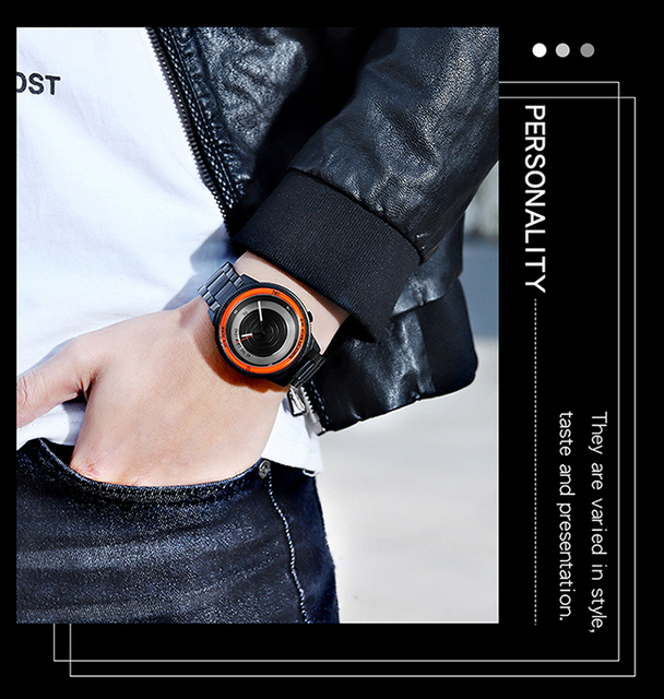 Gorący zegarek mężczyzny BASID mody twórczej, kwarcowy, prezent dla Gentlemana, luksusowa marka - Wianko - 10