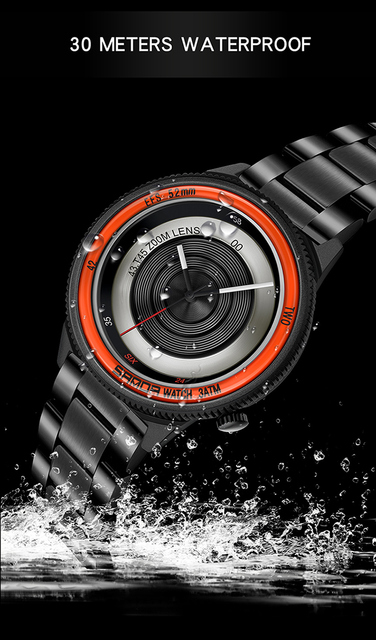 Gorący zegarek mężczyzny BASID mody twórczej, kwarcowy, prezent dla Gentlemana, luksusowa marka - Wianko - 11