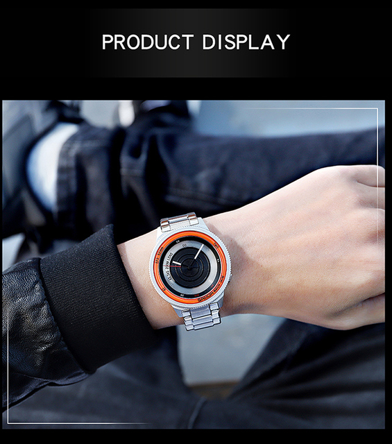 Gorący zegarek mężczyzny BASID mody twórczej, kwarcowy, prezent dla Gentlemana, luksusowa marka - Wianko - 8