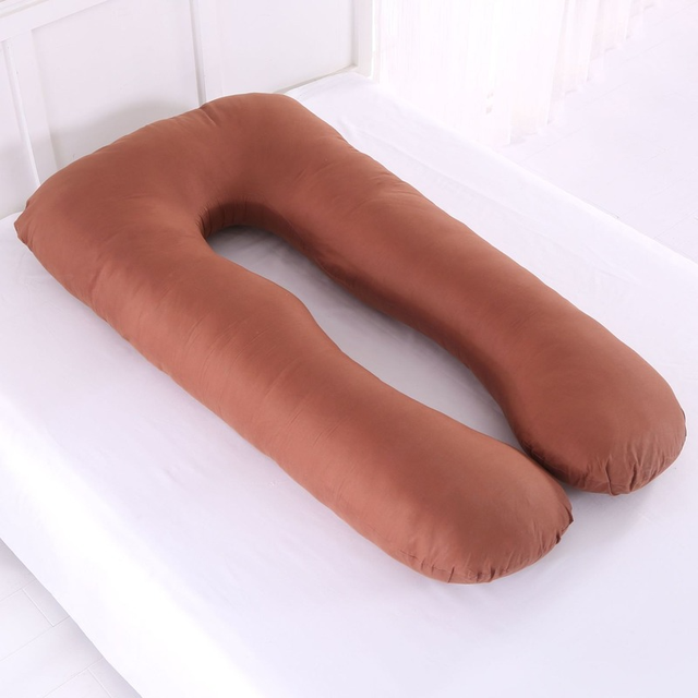 Poduszka dla kobiet w ciąży w kształcie litery U do snu, karmienia i ochrony talii - Wianko - 7