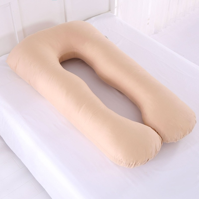 Poduszka dla kobiet w ciąży w kształcie litery U do snu, karmienia i ochrony talii - Wianko - 3