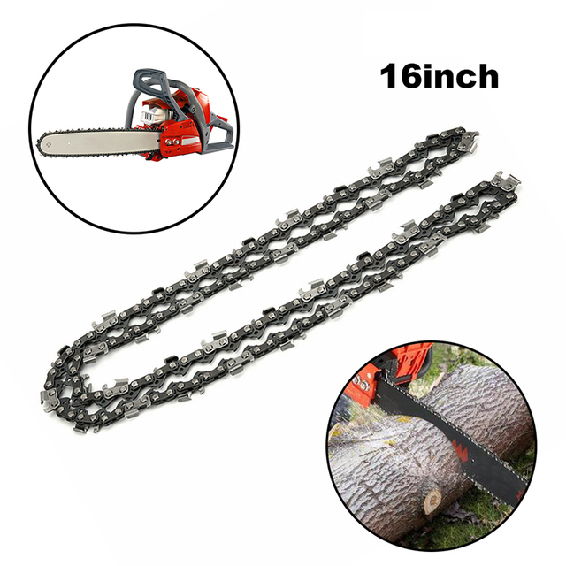 Łańcuch do piły łańcuchowej 16 Cal Chainsaw Semi - dłuto, cięcie drewna, drwal, przycinanie, napęd, linki, piła elektryczna - Wianko - 10