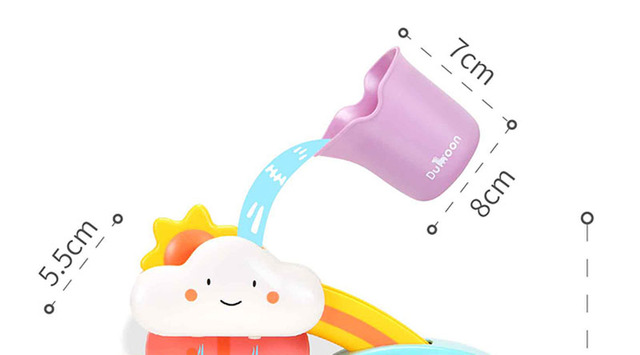 Zabawka kąpielowa rurociąg do prysznica słoń woda dla dzieci - Wianko - 10