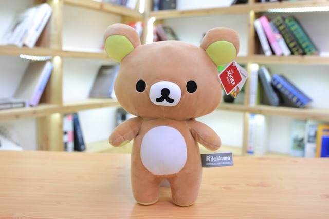 Nowe pluszowe zabawki Rilakkuma - urocze, nadziewane lalki z niedźwiedziami Anime z Japonii - Wianko - 4