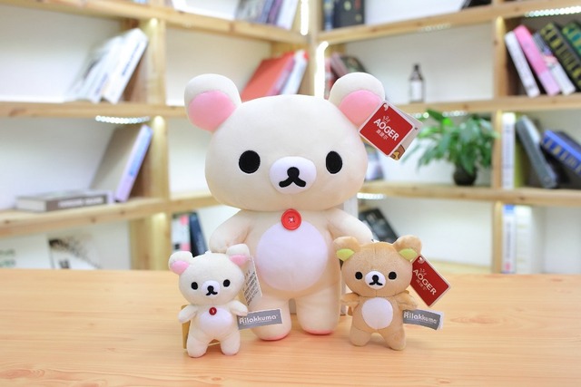 Nowe pluszowe zabawki Rilakkuma - urocze, nadziewane lalki z niedźwiedziami Anime z Japonii - Wianko - 8