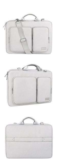 Torebka na laptopa XMESSUN 2021 do MacBooka Pro - skórzana torba do biznesu i pracy, model INS - Wianko - 4